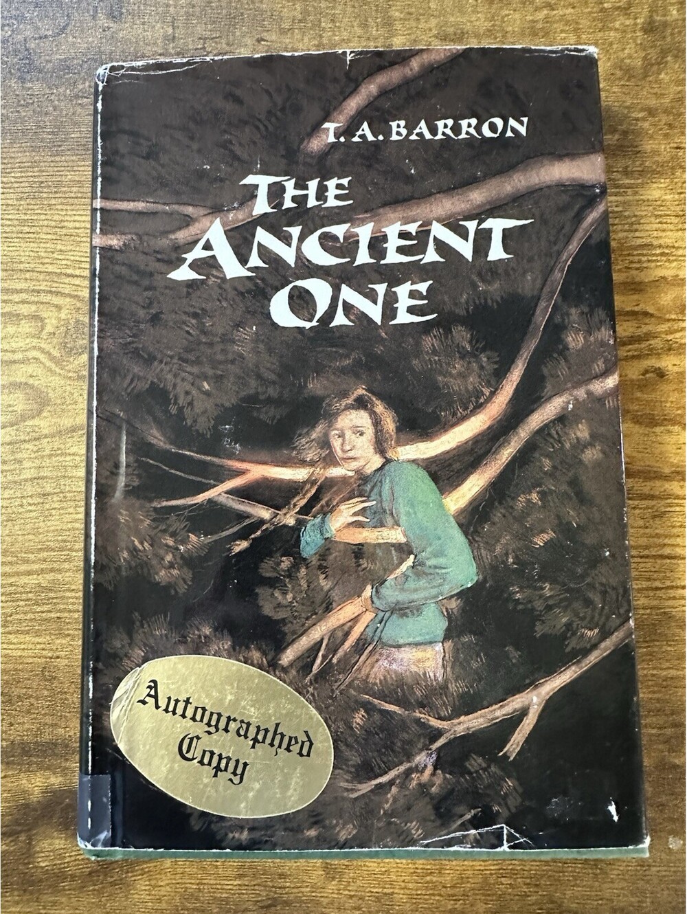 The Ancient One by T.A. Barron (1992, HC/DJ) Signed 1st Edition 1st Print –...